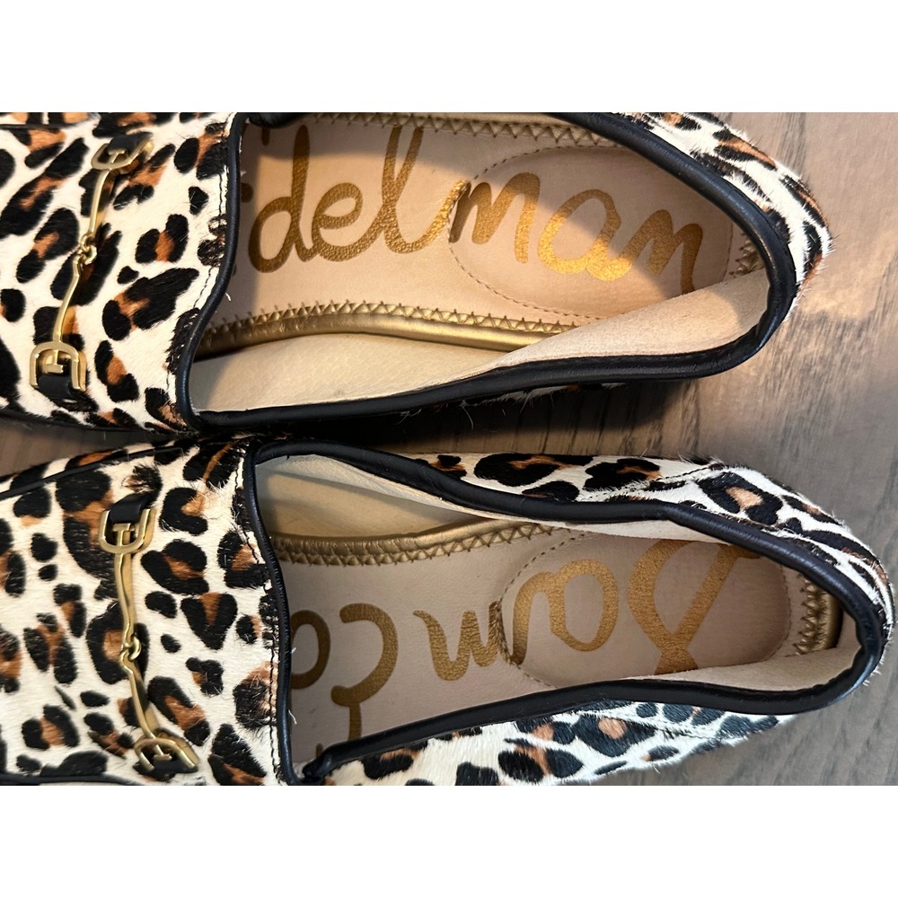 Sam Edelman Leopard Print Loraine Loafers‎ Women EU 40 US 9.5 - Picture 3 of 6